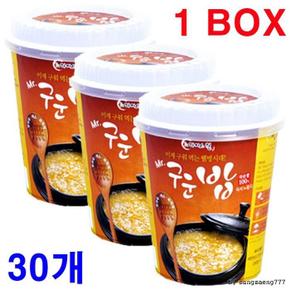 한국라이스 미스터구운밥(컵) 40gx30개 컵밥 누룽지 (S10867308)