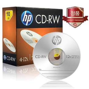 CD-RW 1P 에이치피 공씨디1장 HP 슬림케이스
