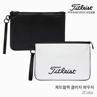 AVEGOLF 타이틀리스트 제트블랙 클러치 파우치 TA20JBCK