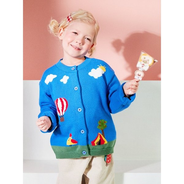 아동 소프트 가디건 남아 여아 유아 스웨터 가디건