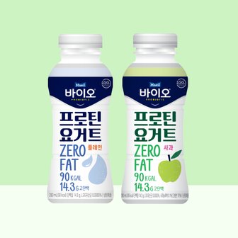 매일 바이오 프로틴 요거트 260ml 사과 4개 + 플레인 4개 (총 8개) 외 택1_냉장