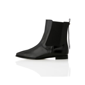 Stud Point Flat Chelsea boots - MD1091b Black