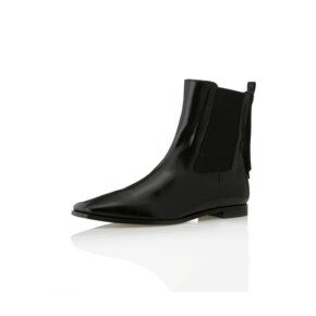 Stud Point Flat Chelsea boots - MD1091b Black