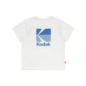 [공식]빅로고 코튼 반팔 티셔츠 키즈 WHITE