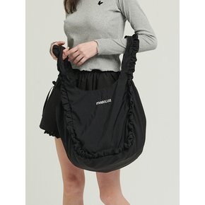 LUMINA RUFFLE BAG_BLACK