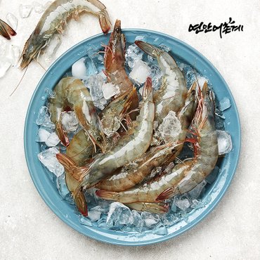 연안어촌계 [산지직송]신안 압해도 무항생제 활 흰다리새우 1kg/40-45미 정중량 준수/haccp인증
