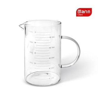  마린 베이직 계랑컵 1000ml / 유리계량컵 / 비커