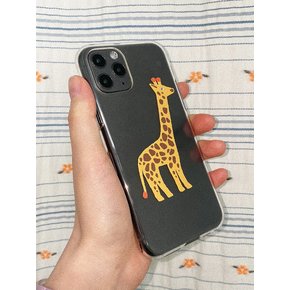 Giraffe Clear Jelly Phonecase