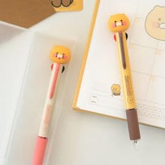 카카오프렌즈 카카오 춘식이 피규어 멀티 4색 볼펜