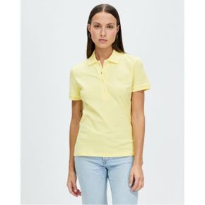 5018960 Lacoste Classic 4-Button Slim Fit Polo - Yellow