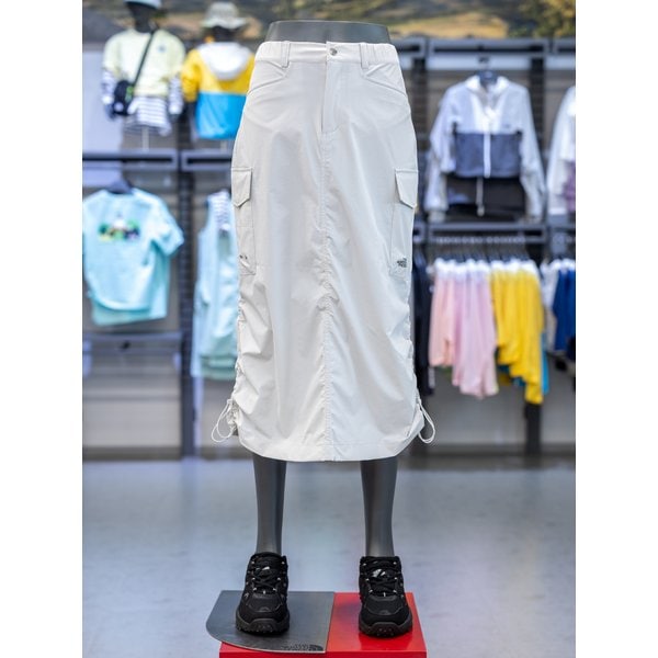 [여주점] NK6NQ31L 여성 브리지 스커트 W`S BREEZY SKIRT