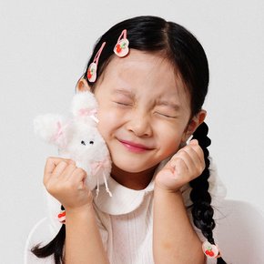 리본 토끼 키링 열쇠고리 가방 키홀더 꾸미기