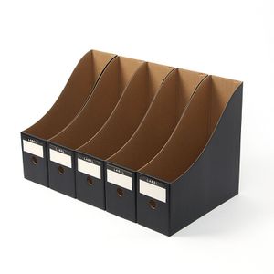  문구용품 서류꽂이 파일꽂이 종이파일박스 화일박스 블랙 사무실비품