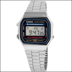 타임플래닛 CASIO A168WA-1 카시오 시계 메탈밴드_