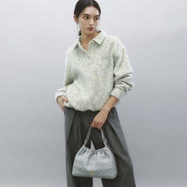 메트로시티 Boucle Collar Banding Sweatshirt M243CT0918Y