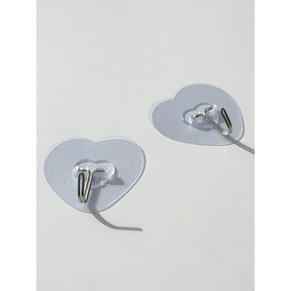 무타공 투명 하트 매직후크 10+10 (총20P)