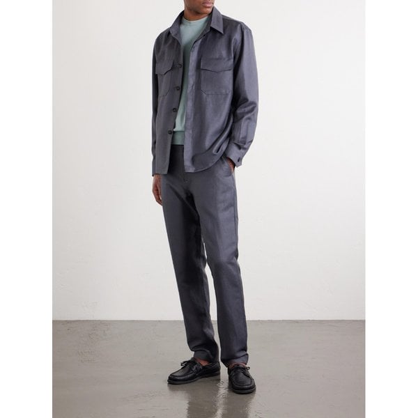 울 리넨 블렌드 트윌 셔츠 46376663163006792