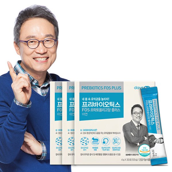 (M)[3박스] 데이즈온 오한진 프리바이오틱스 FOS 플러스 3개월분