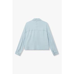 [부산점] 보브)) 썸머 크롭 데님 셔츠 (7126255108)