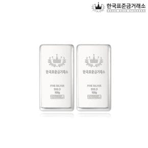 한국표준금거래소 실버바 100gX2[35983903]