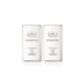한국표준금거래소 실버바 100gX2[35983903]
