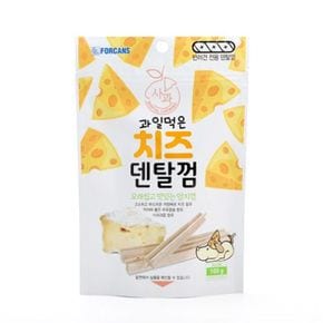 D18 포켄스 과일먹은 치즈덴탈껌 (사과)100g