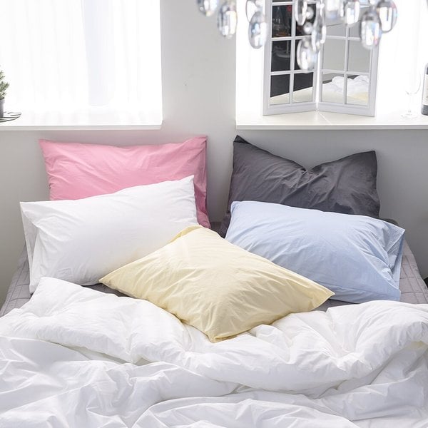 더블리 드림호텔 60수 고밀도 면 베개커버 50x70 2type 5컬러