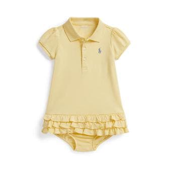 폴로 랄프 로렌 랄프 로렌 베이비 여아 러플 폴로 드레스 앤 블루머(CWPODRSF3D20741700)
