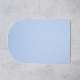 JAJU 밀착력 좋은 실리콘 식탁 매트_43x30cm_라이트 블루