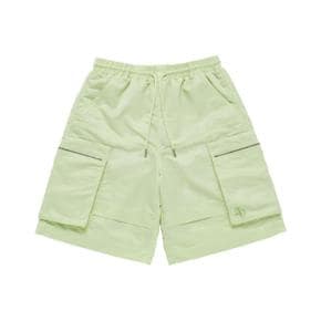 NYLON BIG POCKET SHORT PANTS LIGHT LIME 빅포켓 숏팬츠