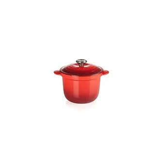  독일 르크루제 냄비 Le Creuset Cocotte Every 41110180600460 Cast Iron with Potery Lid 18 cm