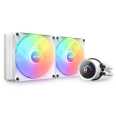 NZXT KRAKEN RGB 280 White 간이 수냉 CPU 쿨러 RL-KR280-W1 FN1872