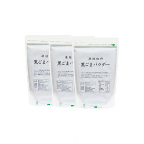 NUOC 블랙 세서미 파우더 500g×3 파우더/산업용 무첨가 세사민 세사미 파우더