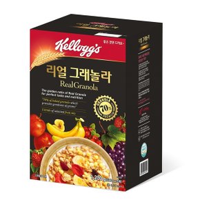 켈로그 리얼 그래놀라 400g x 3개입 정품 오트밀 통곡물 뮤즐리