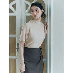 [26 S/S] 잇미샤 하프 슬리브 시어 블라우스 ITQ5ZBL820