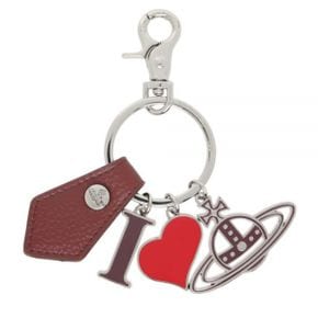 비비안웨스트우드 24FW I LOVE ORB KEYRING (8203011EU S000D H407) (아이 러