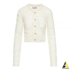 24FW ALPACA MOHAIR BOUCLE CARDIGAN (K2254 135) (알파카 모헤어 부클 베스트) 96079319