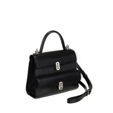 Occam Double Decker Satchel S (오캄 더블 데커 사첼 스몰) Black_VQB3-1TO230-1BKXX