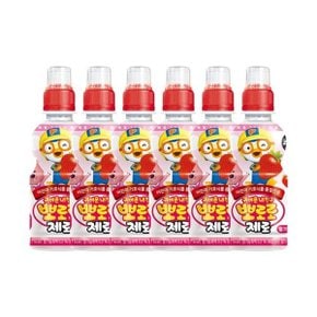 뽀로로음료 제로 딸기 235ml x6개