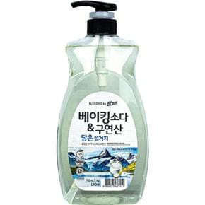 참그린 베이킹소다 구연산 담은설거지 펌프 1kg 강력 (S12067688)