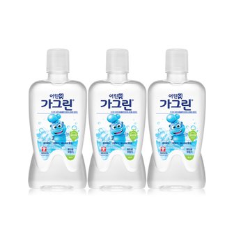 너만아는잡화점 동아제약 어린이 가그린 청포도 380ml x 3개 구강청결제