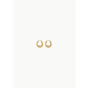 샵아모멘토 소피부하이 25PF Gold Hinged Hoops, 18k Gold
