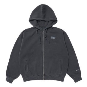 후드집업 피그먼트 다잉 글로리 차콜 YORF HOODIE ZIPUP PIGMENT DYEING GLORY CHARCOAL