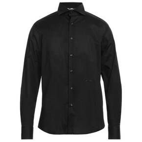 4863262 Aquascutum Elegant Cotton Shirt with Logo Mens Embroidery