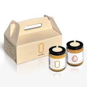 무심 넛버터 선물세트 A세트 (땅콩버터 200g + 아몬드버터 200g)