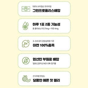 더데이 우리아이 그린프로폴리스 젤리 메론맛 1박스