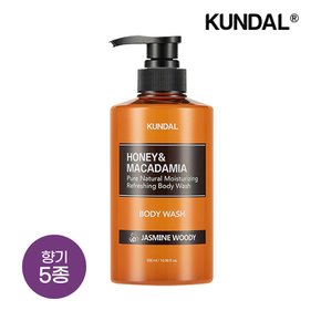 허니 앤 마카다미아 퓨어 바디워시 아로마 에디션 500ml x1개(향 4종 택1)