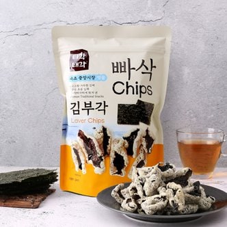 썬넛트 김부각 빠삭칩100g 사무실간식/ 맥주안주