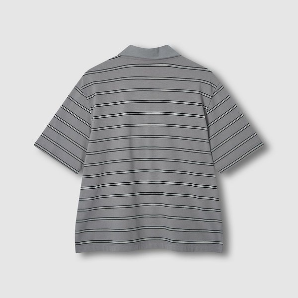 여 스트라이프 반팔 라운지 티셔츠 J206201074082