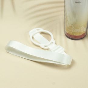 텀블러 물병 어깨끈 소풍 실리콘 스트랩 화이트